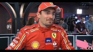 Leclerc I can shock Max  2024 Saudi Arabia GP 🇸🇦 [upl. by Dawn]