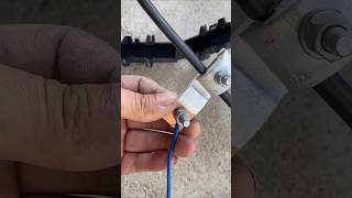 Electrician wiring Copper and aluminum wire connection [upl. by Airetal]