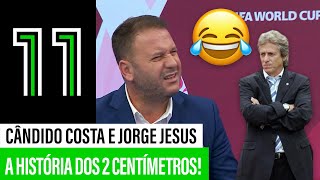 Jorge Jesus e Cândido Costa A História dos 2 Centímentros [upl. by Kinimod]