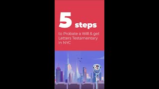 5 Steps to Probate a Will in New York [upl. by Dobson]