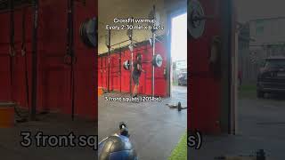 CrossFit workout warm up motivation crossfit workout squat pullups [upl. by Johanan10]