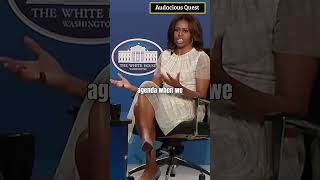 Michelle Obama Speaks About Her First Agenda In White House  Shorts [upl. by Enyrb536]