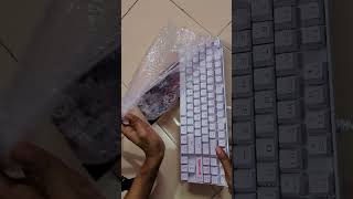 Redragon kumara k552 RGB mechanical gaming keyboard unboxing shorts [upl. by Niram]