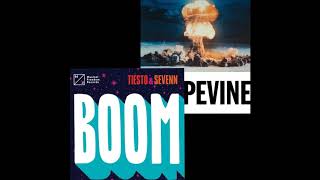 Tiësto amp Sevenn  BOOM vs Tiësto  GRAPEVINE Nikos Budi Mashup [upl. by Yurt]