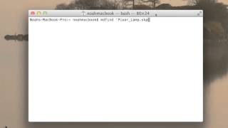 Terminal Lesson 22  Find Any File On Your Computer  mdfind [upl. by Neyut185]