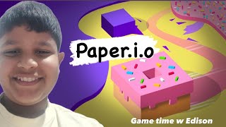 playing paperio on mobile for the second timewith facecam [upl. by Barnard515]