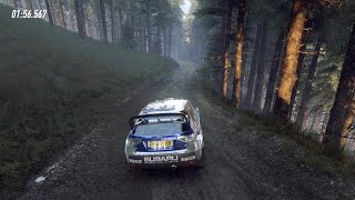 Subaru Impreza 300bhp  Dirt Rally 20  País de Gales [upl. by Nowd]