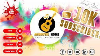 10k subscribe 🎉 congratulation Acoustic home 🎊🎊🎉🎉Thanks Everyone ❤️🙏sinhalakaraoke ❤️❤️🎉🎉🎉😍😍😍👍👍❤️😍 [upl. by Rooke]