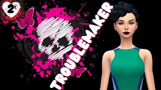 THE SIMS 4 TROUBLEMAKER SCENARIO💀MAKING NEW FRIENDS LETS PLAYPART 2 [upl. by Nesral565]