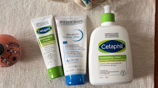 Best moisturiser and cream cetaphilbioderma 🥰❄️beauty skincare [upl. by Angelia]