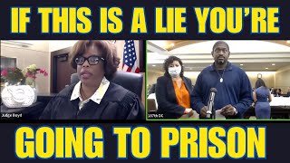 SHOCKING TWIST Judge Boyd I PLAN ON SENDING YOU TO PRISON [upl. by Ahsinyd448]