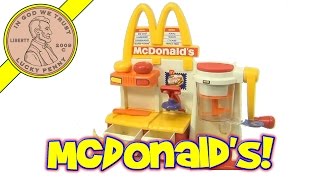 McDonalds Hamburger Snack Maker Playset  Playlist In Description [upl. by Range]