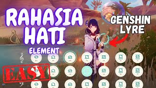 Rahasia Hati  Element  Genshin Impact Windsong Lyre Cover by Reykova [upl. by Suehtomit]