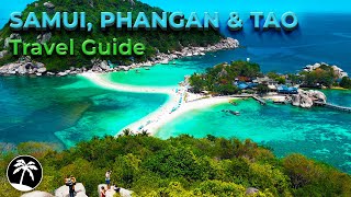 Koh Samui Phangan amp Tao  Thailand Travel Guide 4K  Best Things To Do amp Places To Visit [upl. by Ralina]