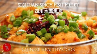 Sichuan Spicy Fish Fillet 四川水煮鱼片 [upl. by Pyotr146]