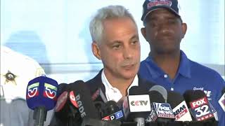 Chicago Mayor Rahm Emanuel Comments On Jussie Smollett Investigation [upl. by Karisa]