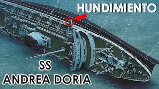 HUNDIMIENTO DEL SS ANDREA DORIA  HISTORIA REAL  MendoZza [upl. by Vern334]