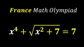 A Very Nice Algebra Problem  𝑭𝒓𝒂𝒏𝒄𝒆 Math Olympiad  algebraproblem [upl. by Elmaleh]