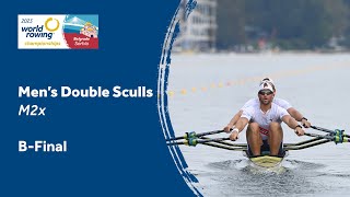 2023 World Rowing Championships  Mens Double Sculls BFinal  Olympic Qualification [upl. by Tenneb]