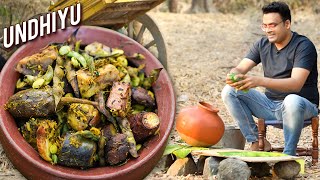 Undhiyu Recipe  How To Make Undhiyu In A Earthen Pot  Traditional Gujarati Recipe  Varun [upl. by Sperry]