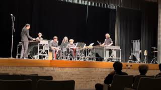 JVHS Percussion  Catching Shadows Sextet by Ivan Trevino 3724 [upl. by Marchal43]