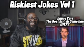 Jimmy Carr Riskiest Jokes Vol 1 FUNNIEST BRITISH COMEDIAN EVER [upl. by Tallou989]