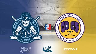 Regretzkys v Reservoir Dogs  Div 2  14th October  iceHQ Rec League ice hockey [upl. by Trevorr]