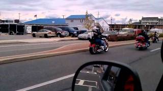 Bike week Ocean city Maryland September 17 2011 [upl. by Reppiks]