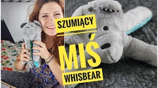 Whisbear Szumiący Miś  jak działa szumi opcja cry sensor [upl. by Ciredec]