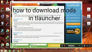 how to download mods in tlauncher very easy full details [upl. by Ennairda]