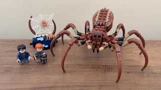 Lego Harry Potter Aragog in the Forbidden Forest Review [upl. by Florette]