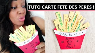 TUTO  Carte pour la Fete des Peres [upl. by Nyre347]