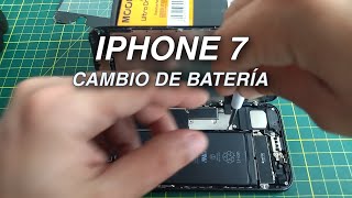 Cambio de Batería Iphone 7 En el 2021 [upl. by Alina826]