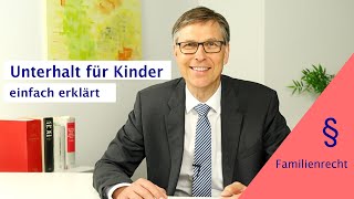 Kindesunterhalt einfach erklärt [upl. by Duer]