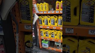 Home Depot Cheaper than Walmart on Motor Oil [upl. by Ddahc842]