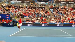 Felix AugerAliassime First Serve amp Second Serve Slow Motion [upl. by Vil]