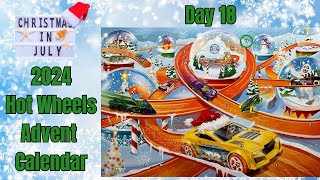 Day 18  2024 Hot Wheels Advent Calendar christmasinjuly adventcalendarunboxing amazonfinds [upl. by Bayer684]