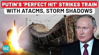 Ukraine Loses All ATACMS Storm Shadows ‘NATO Train’ With LongRange Missiles Blown Up By Russia [upl. by Mars211]