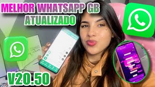 SAIU🔥WHATSAPP GB ATUALIZADO FUNCIONANDO✅última atualização [upl. by Yesrej481]