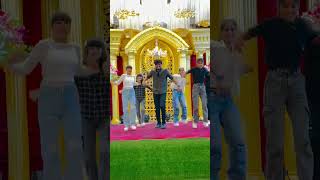 stage dance with team 🥰🙅‍♂️shorts viral dance isharathi new ytshorts like haryanvi [upl. by Mallina271]