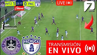 Mazatlán vs Pachuca En Vivo DONDE VER A QUE HORA JUEGA MAZATLAN VS PACHUCA PARTIDO HOY JORNADA 5 [upl. by Asiuol]