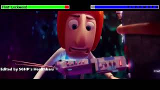 Cloudy with a Chance of Meatballs 2009 Final Battle with healthbars [upl. by Ainorev]