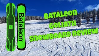 The 2024 Bataleon Goliath Snowboard Review [upl. by Ymorej]