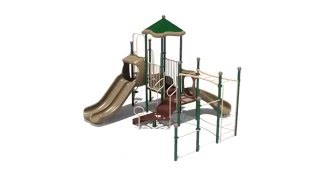 Fun Zone Commercial Playground from American Parks Company [upl. by Namaj]