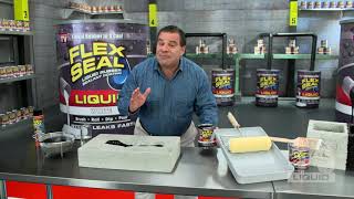 Flex Seal Liquid Rubber Sealant Coating Black 32Oz Can [upl. by Hnao]