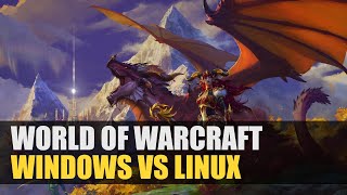 World of Warcraft Dragonflight  Patch 102 PTR  Windows vs Linux [upl. by Low636]