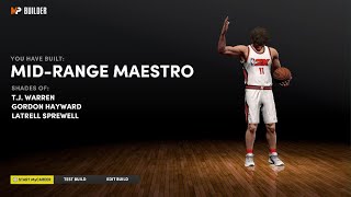 MidRange Maestro NBA 2K2220210911 [upl. by Elokyn]