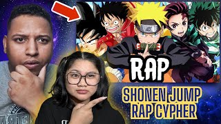 SHONEN JUMP RAP CYPHER  RUSTAGE ft NLJ DPS CDawgVa amp More  Couple Reacts [upl. by Esahc]