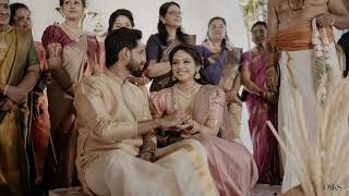 Karthika Weds Navaneeth ❤️marriage wedding couplegoals [upl. by Llerad]