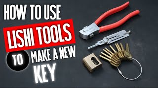 034 How to make a new key using a Lishi decoder and cutting tool [upl. by Bayard]